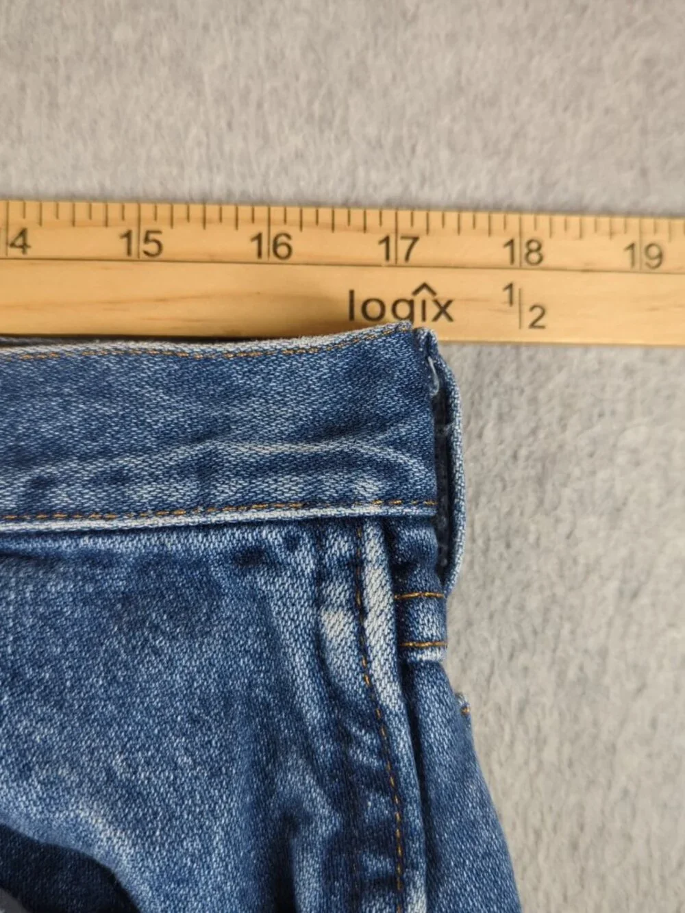 Wrangler Jeans Men's 35x34 (Actual 34x34) Blue Cowboy Cut Straight 1013MWZGK